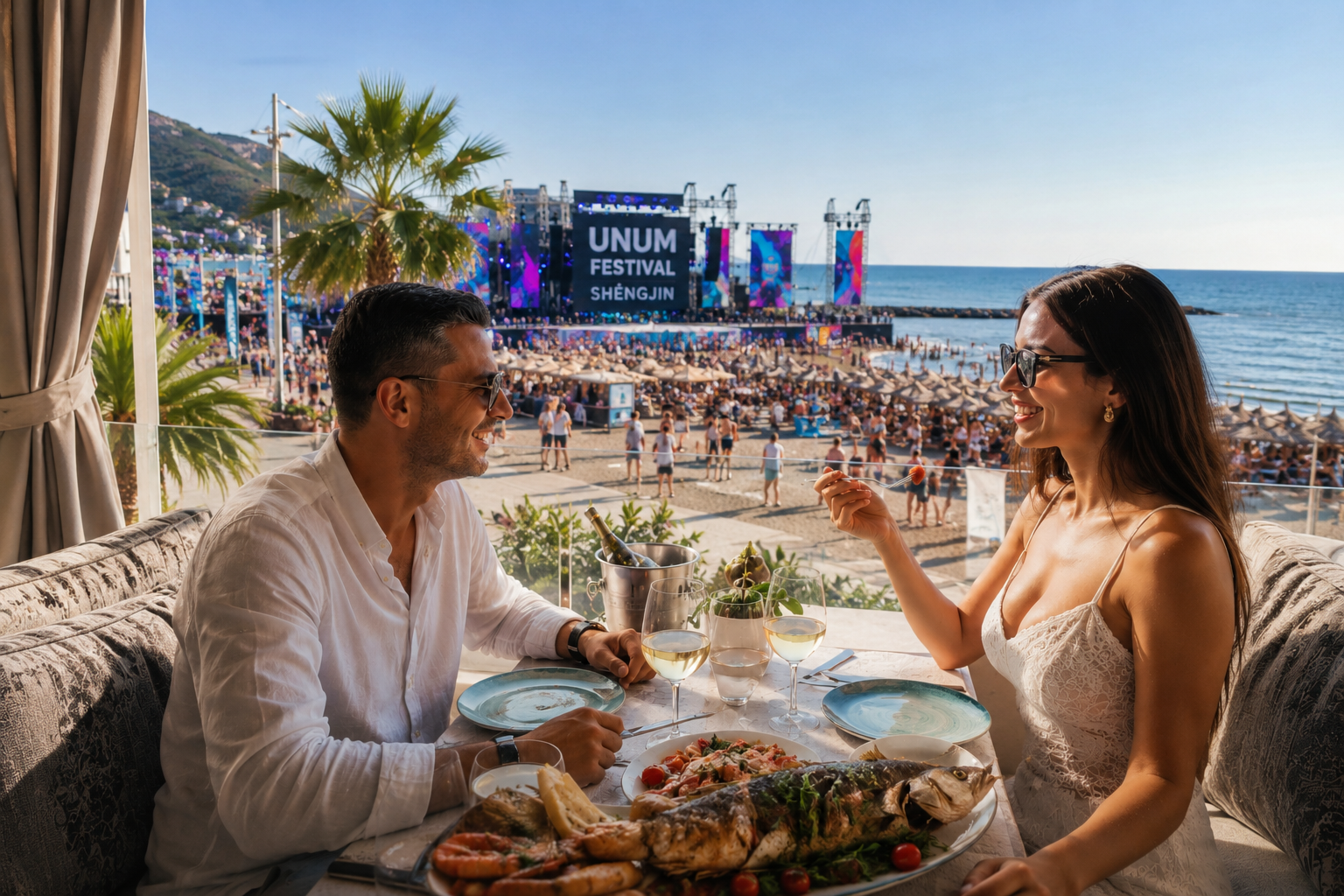 Why International Tourists Have Rated Solmar the #1 Seafood Restaurant in Shëngjin During UNUM Festival 2025